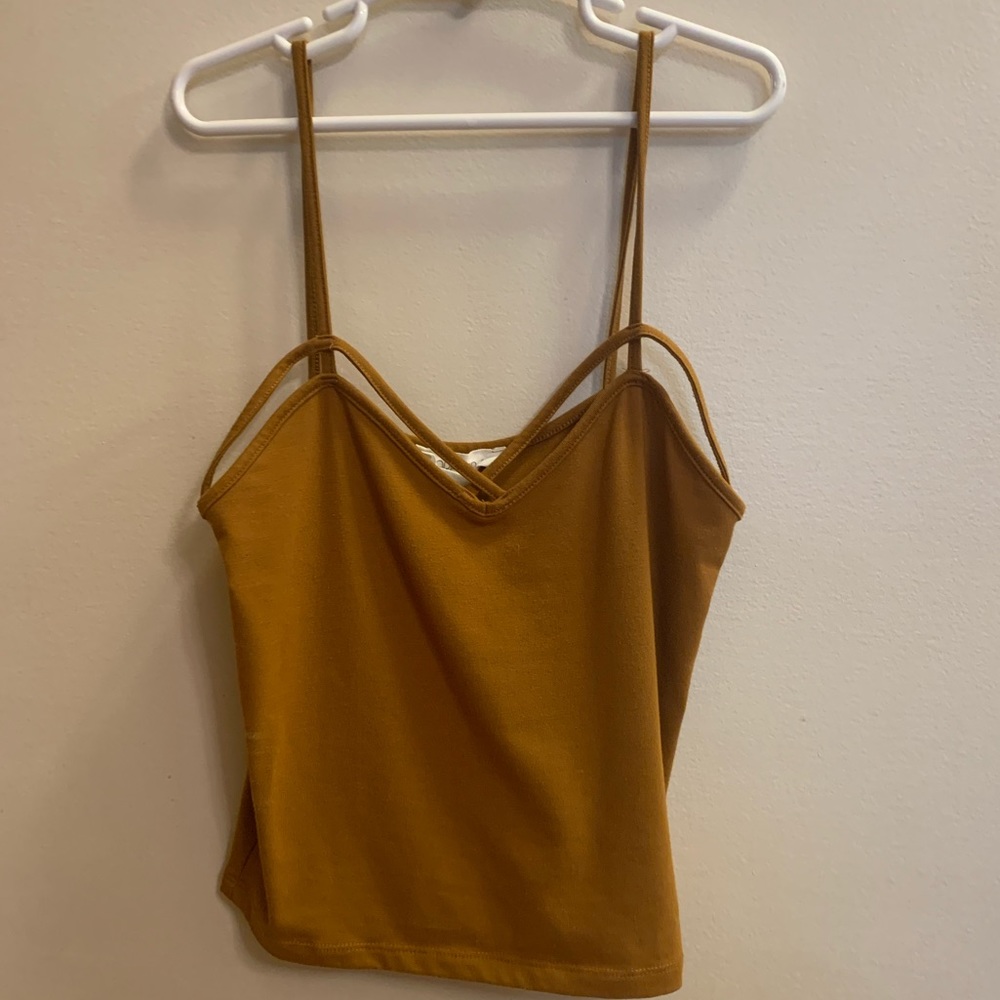 Forever 21 Burnt Orange Brown Strappy Tank Cami